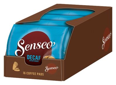 10 x 16 Kaffeepaads Senseo DECAF entkoffiniert zum Sonderpreis