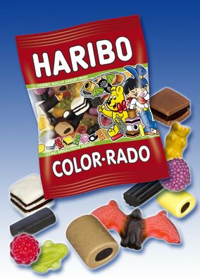 10x175g Haribo Color-Rado frische Neuware in Top Qualität Neuware mit langem MHD