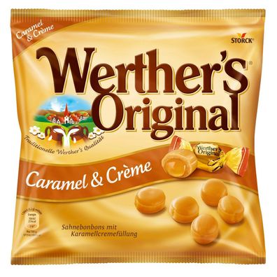 225g Werthers Orginal Caramel & Creme Sahnebonbons mit langem MHD