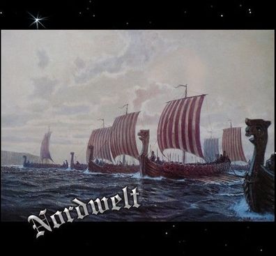 Wikingerflotte / Wikingerschiffe - Poster, Kunstdruck
