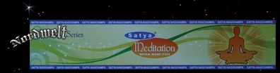 Räucherstäbchen Nag Champa Meditation (Satya)