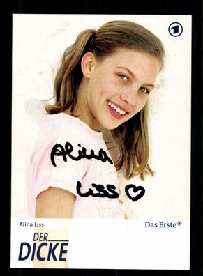 Alina Liss Der Dicke Autogrammkarte Original Signiert ##BC 171756