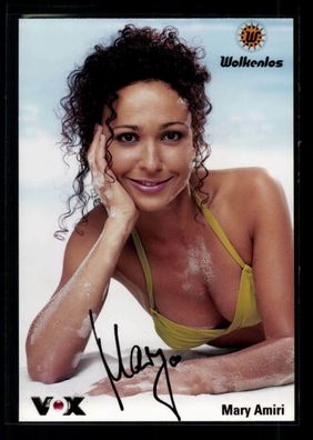 Mary Amiri Wolkenlos Autogrammkarte Original Signiert ## BC 171910