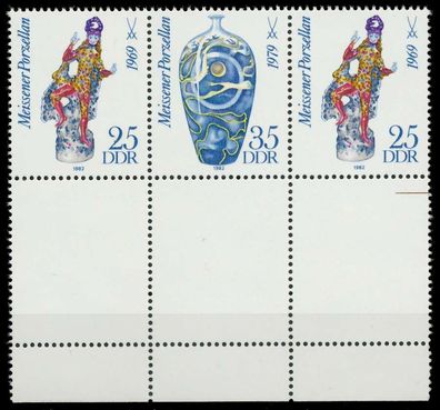 DDR Zusammendruck Nr WZd526L postfrisch 3ER STR X1883AA