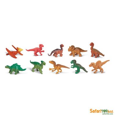 Safari 680104 Dino Babies Toob Miniatur-Replika