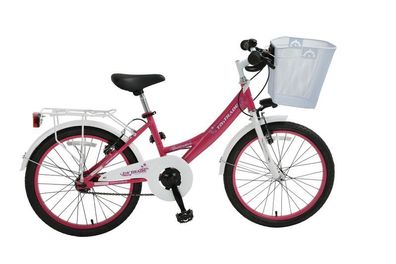 20 ZOLL KINDER Mädchen CITY Fahrrad Mädchenfahrrad Kinderfahrrad Cityfahrrad Rad Pink
