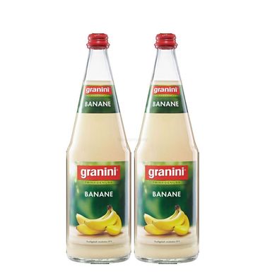 Granini Banane / Saft - 2er Set Granini Trinkgenuss - 2x Banane 1L Saft inkl. P