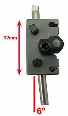 Schnellwechselhalter Adapter für System Multifix AS 12mm auf 16mm