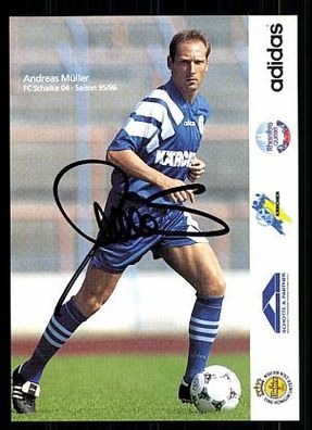 Andreas Müller Schalke 04 1995/96 Autogrammkarte+ + A 62426