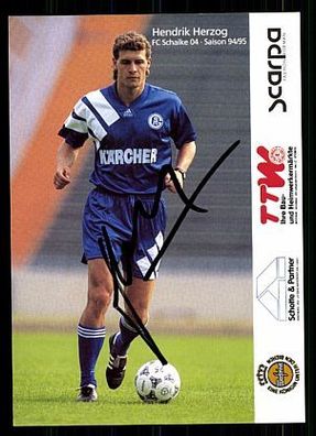 Hendrik Herzog Schalke 04 1994/95 Autogrammkarte+ A 62419