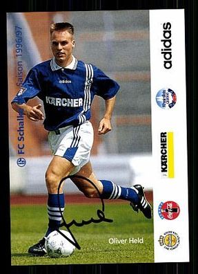 Oliver Held Schalke 04 1996/97 Autogrammkarte+ + A 62447