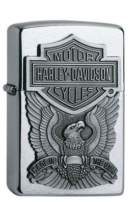 ZIPPO Feuerzeug 1300009 Harley - Davidson Eagle Emblem