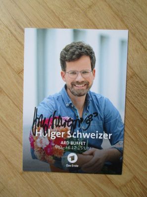 SWR ARD Buffet Holger Schweizer - handsigniertes Autogramm!!