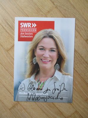 SWR ARD Buffet Heike Boomgaarden - handsigniertes Autogramm!!!
