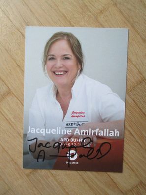 ARD Buffet Starkochin Jacqueline Amirfallah - handsigniertes Autogramm!!!