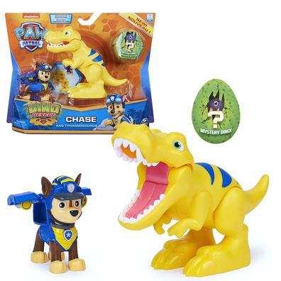 Dino Rescue Action Pack | Set mit Spielfigur und Dinosaurier | Paw Patrol