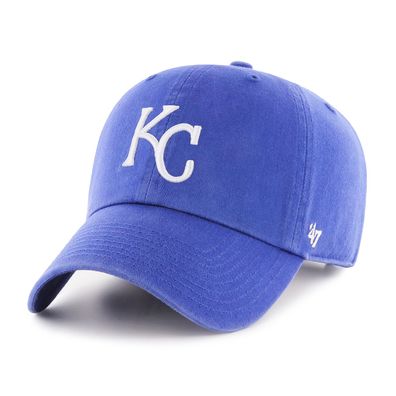 MLB Kansas City Royals Cap Basecap Baseballcap cleanup Logo 47Brand 053838503106