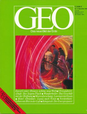 GEO - Das neue Bild der Erde - Ausgabe Nr. 11 - November 1982