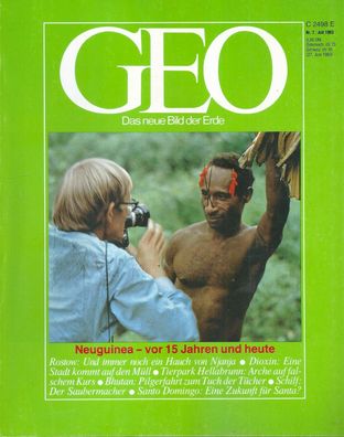 GEO - Das neue Bild der Erde - Ausgabe Nr. 7 - Juli 1983