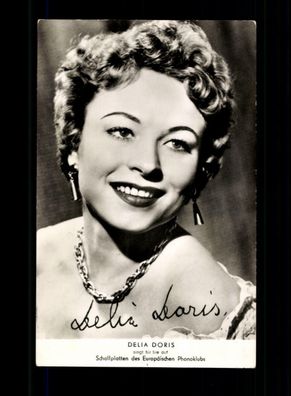 Delia Doris Autogrammkarte TOP ## BC 172141
