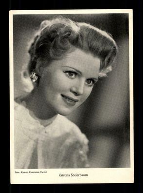 Kristina Sönderbaum Autogrammkarte 50er Jahre TOP ## BC 172171