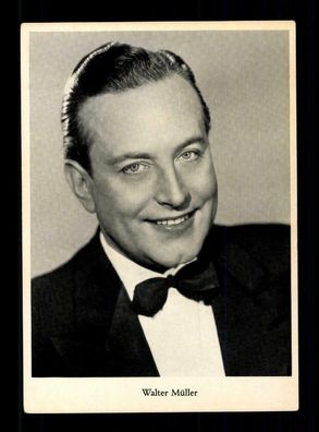 Walter Müller Autogrammkarte 50er Jahre TOP ## BC 172203
