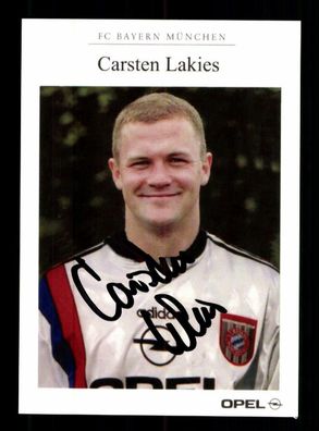 Carsten Lakies Autogrammkarte Bayern München 1996/97 Original Signiert