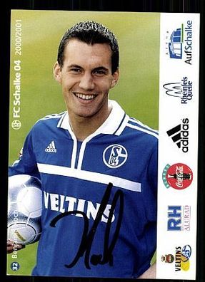 Benjamin Koch FC Schalke 04 2000/01 Autogrammkarte A 62527