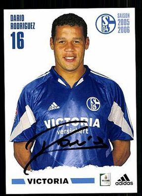 Dario Rodriguez FC Schalke 04 2005-06 Autogrammkarte + A 62653