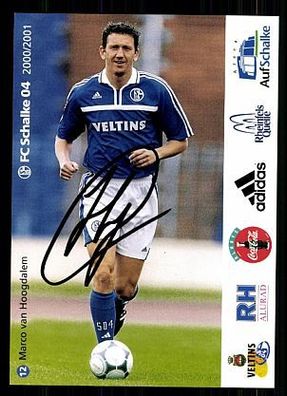 Marco van Hoogdalem FC Schalke 04 2000-01 Autogrammkarte A 62532