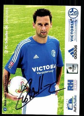 Nico van Kerckhoven Schalke 04 2002/03 1. Karte + A 62582