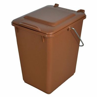 1 Stück SULO BIO-BOY, Mülleimer Abfallbehälter Aufbewahrung, Braun, NEU