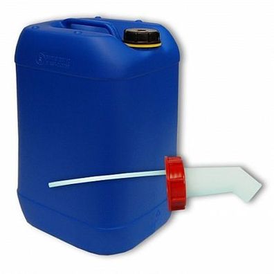 Plasteo 20L Kanister blau Schnellausgießer Wasserkanister Camping neu