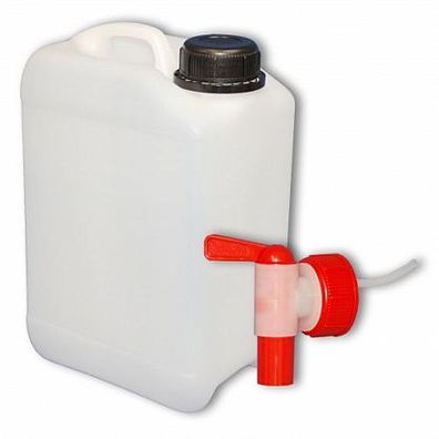 Plasteo 3L Wasserkanister mit Hahn, kiste camping kanister NEU