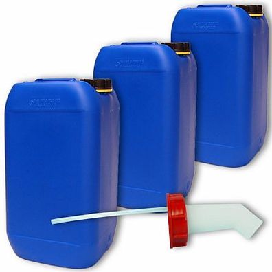 Plasteo 3x15L Kanister Schnellausgießer DIN61Trinkwasser Behälter NEU