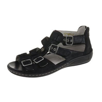 Waldläufer Damenschuhe Sandalen Hilena Weite H Leder Schnalle 582002175-A-O