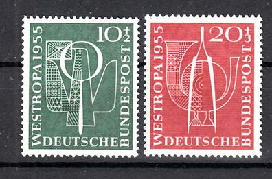1955 Bund MiNr. 217-18 postfrisch