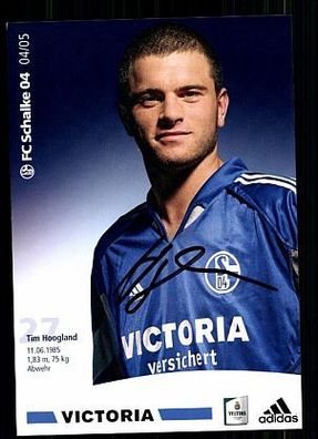 Tim Hoogland Schalke 04 2004/05 TOP + + A 62640