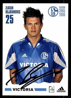 Zlatan Bajramovic Schalke 04 2005/06 Autogrammkarte+ + A 62665