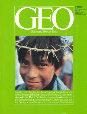 GEO - Das neue Bild der Erde - Ausgabe Nr. 1 - Januar 1983 New Orleans