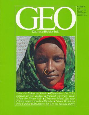 GEO - Das neue Bild der Erde - Ausgabe Nr. 3 - März 1982 Tubu: Die Brüder des Windes