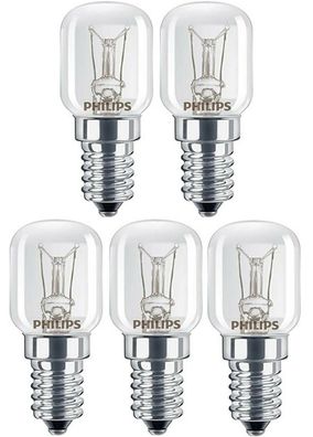 Philips Lampe für Mikrowelle Backofen Herd E14 25 Watt Glühbirne Leuchte Licht