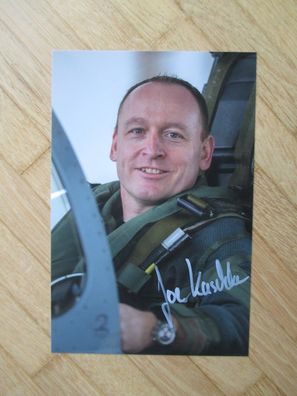 Bundeswehr Oberstleutnant Joachim Kaschke - handsigniertes Autogramm!!