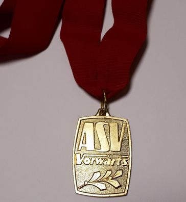 DDR ASV Medaille Armeesportvereinigung goldfarben