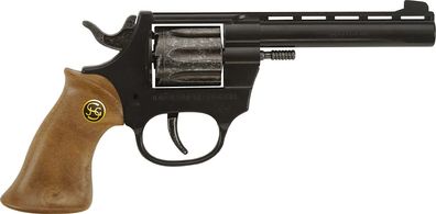 Schrödel Super 88 Spielzeugpistole 8 Schuss Pistole Revolver Cowboy Karneval