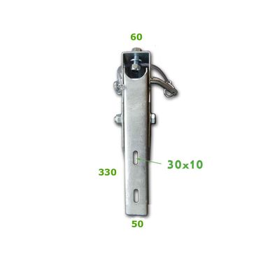 Anfahrschutz Unterfahrschutz klappbarer Halter verzinkt 330 mm