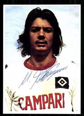 Uwe Mackensen Hamburger SV 70er Jahre Autogrammkarte Original Signiert