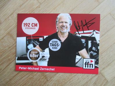 Radio ffn Moderator Peter-Michael Zernechel - handsigniertes Autogramm!!!