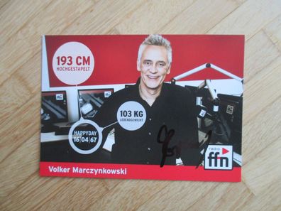 Radio ffn Moderator Volker Marczynkowski - handsigniertes Autogramm!!!