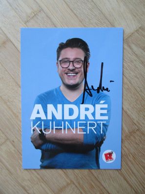 Radio Hamburg Moderator André Kuhnert - handsigniertes Autogramm!!